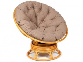 Кресло-качалка Papasan w 23/01 B с подушкой Honey, экошерсть Коричневый в Заводоуковске - zavodoukovsk.магазин96.com | фото