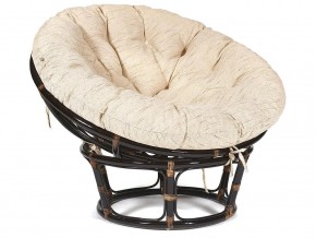 Кресло Papasan 23/01 W с подушкой Antique brown, ткань Старт в Заводоуковске - zavodoukovsk.магазин96.com | фото