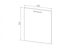 П 60 Комплект для посудомоечной машины 600 мм (цоколь + фасад) ЛДСП в Заводоуковске - zavodoukovsk.магазин96.com | фото