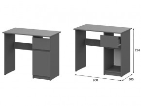 Стол письменный 900 Денвер Графит серый в Заводоуковске - zavodoukovsk.магазин96.com | фото