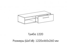 Тумба 1220 (низкая) в Заводоуковске - zavodoukovsk.магазин96.com | фото